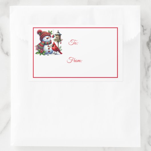 Christmas Sticker Gift Tags (Tasche)