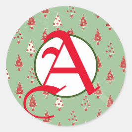 CHRISTMAS STICKER MIT KUNSTSTOM