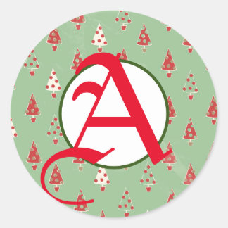 CHRISTMAS STICKER MIT KUNSTSTOM