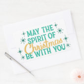 Christmas Sticker - Retro Holiday Lettering (Umschlag)