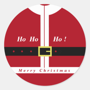 Christmas Sticker Santa Claus - Fun