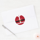 Christmas Sticker Santa Claus - Fun (Umschlag)