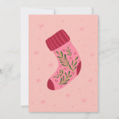 Christmas Stocking Feiertagskarte (Vorderseite)