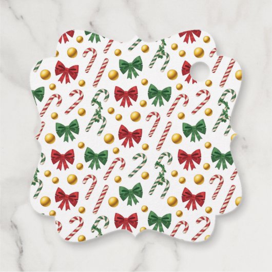 Christmas Stocking Geschenkanhänger (Rückseite)