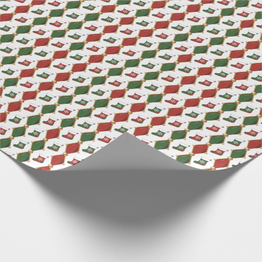 Christmas Stocking Geschenkpapier (Ecke)