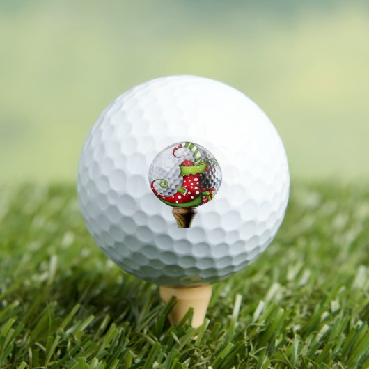 Christmas Stocking Golfball (Insitu T-Shirt)