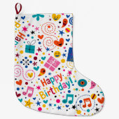 Christmas Stocking Großer Weihnachtsstrumpf (Vorderseite)