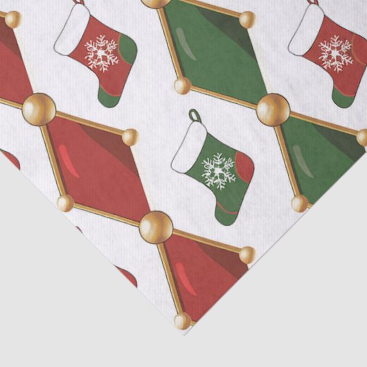 Christmas Stocking Seidenpapier (Detail)