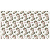 Christmas Stockings Winter Berries Tischdecke (Vorderseite (Horizontal))