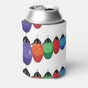 "CHRISTMAS STRING OF LIGHTS CAN COOLER" DOSENKÜHLER