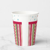 Christmas Striped– Holiday Cooking & Baking Gift Pappbecher (Rechts)