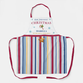 Christmas Striped– Holiday Cooking & Baking Gift Schürze