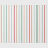 christmas stripes geschenkpapier (Flach)