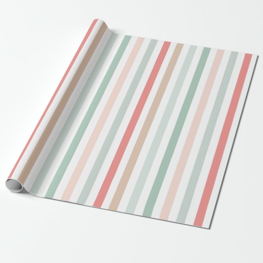 christmas stripes geschenkpapier (Ungerollt)