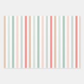 Christmas Stripes Geschenkpapier Set (Vorderseite 3)