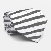 Christmas Stripes Necktie Krawatte (Gerollt)