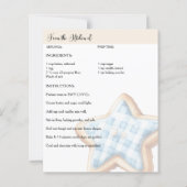 Christmas Sugar Cookies Recipe Card (Rückseite)