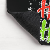 Christmas Sugar Skull Ho Ho Ho Xmas Mexican Men Wo Mousepad (Ecke)