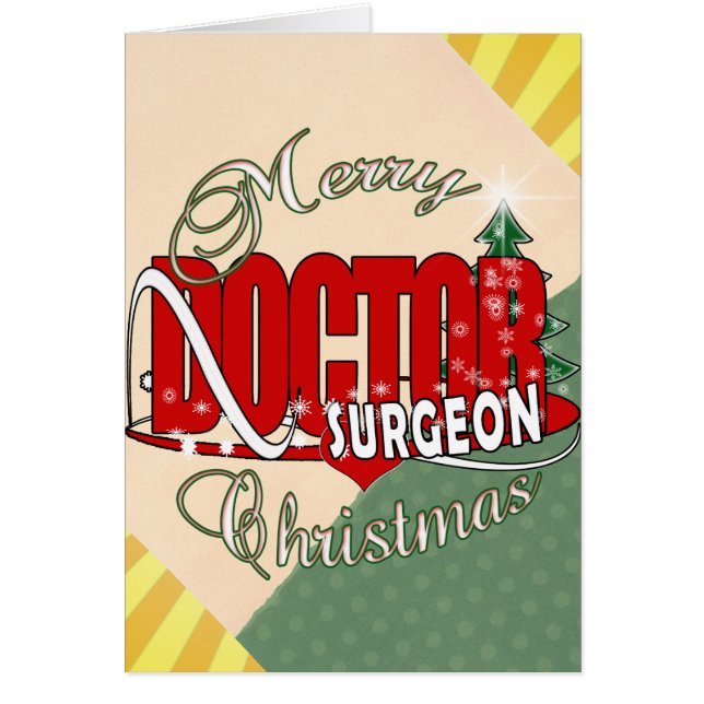 CHRISTMAS SURGEON DOCTOR (Vorne)
