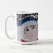 Christmas Surprise cute kids Mug Kaffeetasse (Links)