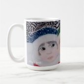 Christmas Surprise cute kids Mug Kaffeetasse (Links)