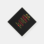 christmas survival kit serviette (Ecke)