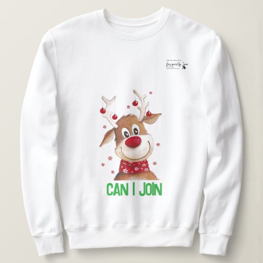 Christmas Sweater Sweatshirt (Design vorne)