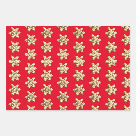 Christmas Sweet Leckereien Trio Geschenkpapier Set (Vorderseite 2)