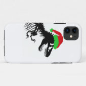 Christmas T-Rex Case-Mate iPhone Hülle (Rückseite (Horizontal))