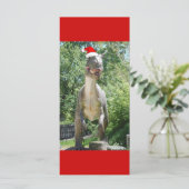 Christmas T-Rex Dinosaur (Stehend Vorderseite)