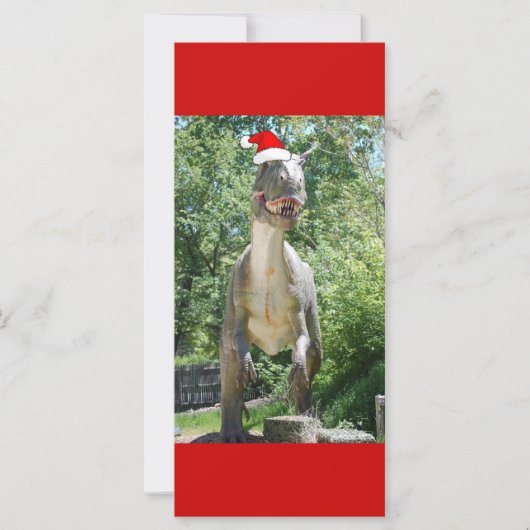 Christmas T-Rex Dinosaur (Vorderseite)