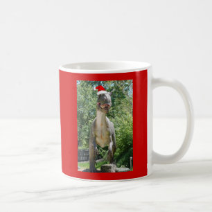 Christmas T-Rex Dinosaur Kaffeetasse