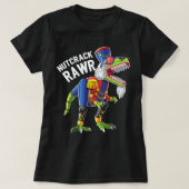 Christmas T Rex Dinosaur Nutcracker Nutcracker Gif T-Shirt (Design vorne)
