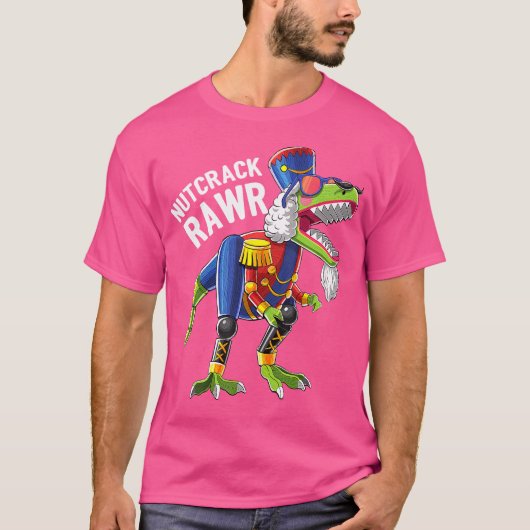 Christmas T Rex Dinosaur Nutcracker Shirt Nutcrack (Vorderseite)