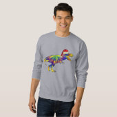 Christmas T Rex Santa Sweatshirt (Vorne ganz)