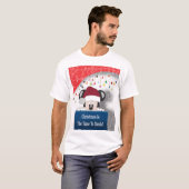 Christmas T-Shirt – Christmas Is The Time to Smile (Vorne ganz)
