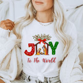 christmas t-shirt joy to the world