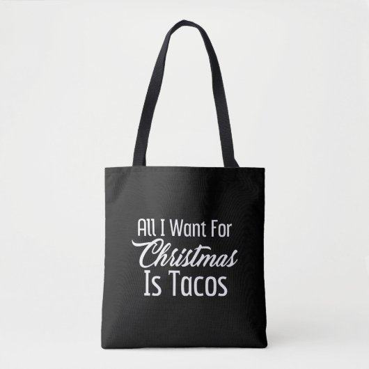 Christmas Tacos Tasche (Vorderseite)