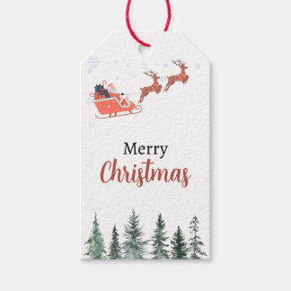 Christmas Tag (Editable) - Geschenkanhänger