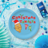Christmas Tamales Pappteller (Party)