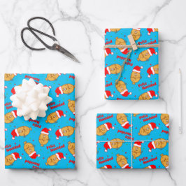Christmas Tamales Pattern Geschenkpapier Set