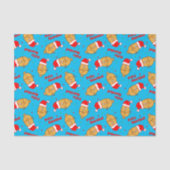 Christmas Tamales Pattern Seidenpapier (Vorderseite)