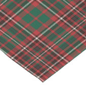 Christmas Tartan Kariert schottisches Muster Großer Tischläufer (Ecke)
