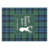 Christmas Tartan Sweet Zuhause Clan Campbell Karie Tischdecke (Vorderseite (Horizontal))