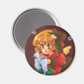 Christmas Tea Magnet (Vorderseite/Rückseite)