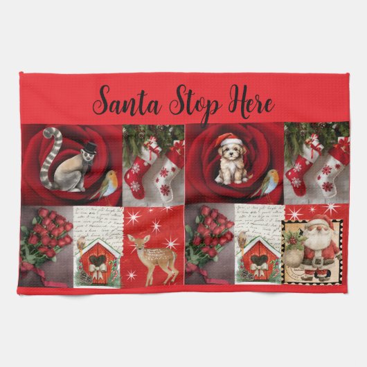 Christmas Tea Towel Geschirrtuch (Horizontal)