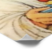 "Christmas Tea" von Jenny Nystrom Poster (Ecke)