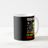 Christmas Tech Suprt Here To Delete Cookies Holida Kaffeetasse (VorderseiteRechts)