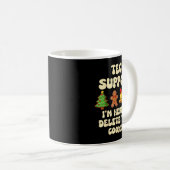 Christmas Tech Suprt Here To Delete Cookies Xmas G Kaffeetasse (VorderseiteRechts)