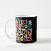 Christmas Tech Suprt Here To Delete Cookies Xmas Kaffeetasse (Links)